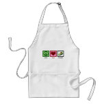 Peace Love Avocado aprons