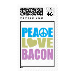 Peace Love Bacon Stamps