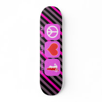 Peace Love Bahrain skateboards