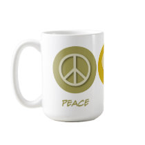 Peace Love Barbecue Mugs