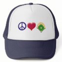 Peace, love & Baseball hats