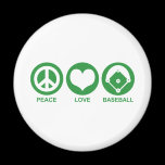 Peace Love Baseball