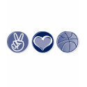 Peace Love Basketball t-shirts by bbdesignsco Peace Love Basketball t-shirts