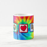 Peace, Love, Beavers Mugs
