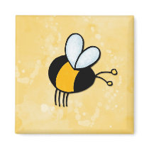 peace love bees magnets