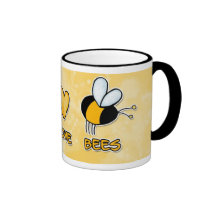 peace love bees mug