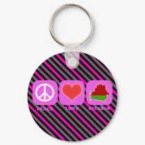 Peace Love Belarus keychains by coolcountry Peace Love Belarus keychains