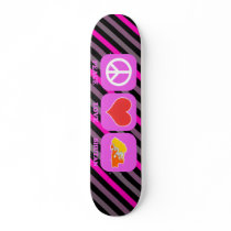 Peace Love Bhutan Skate Board Deck