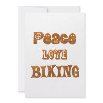 Peace Love Biking Announcement