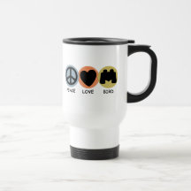 Peace Love Bird Coffee Mug
