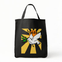 Peace, Love & Bliss Tote Bag