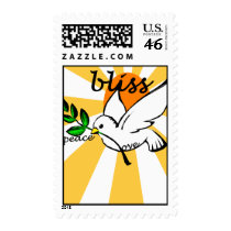 Peace, Love & Bliss Postage