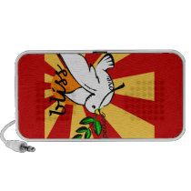 Peace, Love & Bliss Pc Speakers