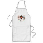 Peace Love Blog Apron