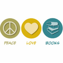 Peace Love Books photo sculptures by 1000suns Peace Love Books photo sculptures