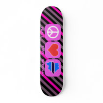Peace Love Botswana skateboards by coolcountry Peace Love Botswana skateboards