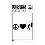 Peace Love Boxing postage