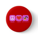 Peace Love Brunei Darussalam buttons by coolcountry Peace Love Brunei Darussalam buttons
