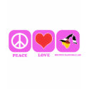 Peace Love Brunei Darussalam t-shirts by coolcountry Peace Love Brunei Darussalam t-shirts