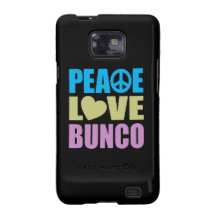 Peace Love Bunco Samsung Galaxy S Case