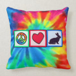 Peace, Love, Bunnies Pillows