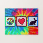 Peace, Love, Bunnies Puzzle