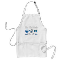 Peace Love Butterflies aprons by FracturedTees Peace Love Butterflies aprons