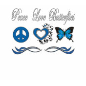 Peace Love Butterflies
