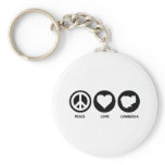 Peace Love Cambodia Key Chains