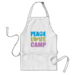 Peace Love Camp Apron