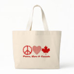Peace Love Canada bags