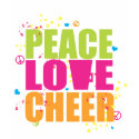 Peace Love Cheer Shirt