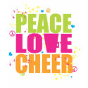 Peace Love Cheer Shirt