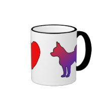 Peace Love Chihuahuas Coffee Mug