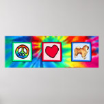 Peace, Love, Chow Chows Poster