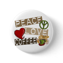 PEACE LOVE COFFEE 2 PIN