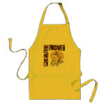 PEACE LOVE COFFEE APRON