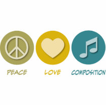Peace Love Composition Photo Cutouts