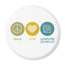 Peace Love Computer Controlled magnets