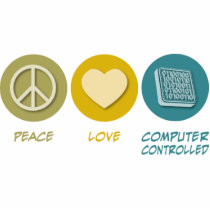 Peace Love Computer Controlled photo sculptures by 1000suns Peace Love Computer Controlled photo sculptures