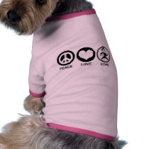 Peace Love Cops pet clothing