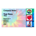 Peace, Love, Cosmetics Business Card