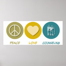 Peace Love Counseling Print