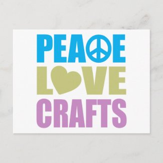 Things to do on birthdays: Make something together! like Arts and Crafts: Peace Love Crafts