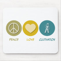 Peace Love Cultivation mousepads by 1000suns Peace Love Cultivation mousepads