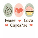 Peace Love Cupcakes Tank Top t-shirts