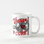 Peace Love Cure 2 Parkinson's Disease Mugs