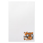 Peace Love Cure 2 RSD Reflex Sympathetic Dystrophy Personalized Stationery