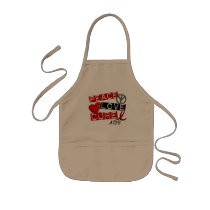 Peace, Love, Cure AIDS Aprons