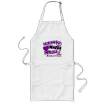 PEACE LOVE CURE ALZHEIMER’S DISEASE APRONS